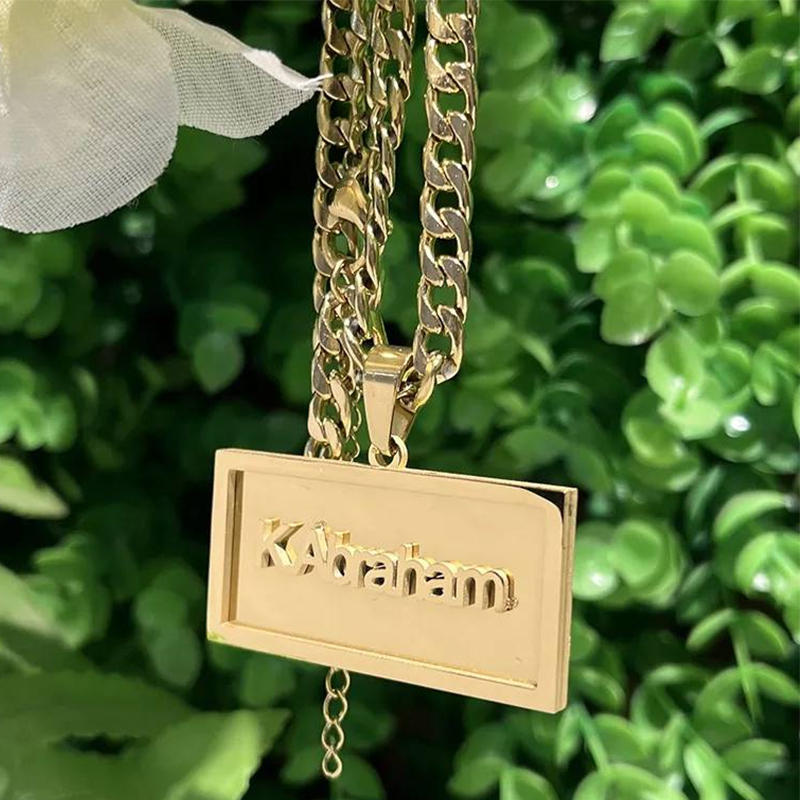Nazwa własna Naszyjnik hip-hop – Name Necklace Custom recenzja i cena